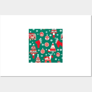 Christmas Candies and Santa&amp;#39;s Patterns! Exclusive Posters and Art